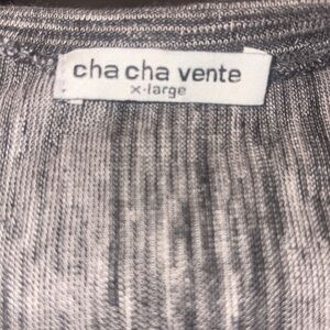 Cha Cha Vente Gray Top